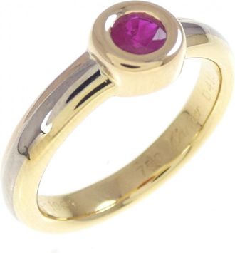 Cartier Pink Gold White Gold Yellow Gold Yellow Gold (18K) Pink Gold (18K) White Gold (18K) Band Ring (Pre-Owned)