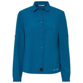 Vaude Rosemoor L/S Shirt IV Bluse f&uuml;r Damen | blau