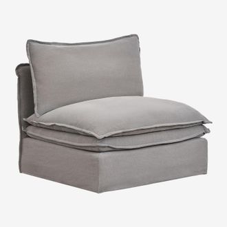 Sklum Sill&oacute;n En Lino Y Algod&oacute;n Grace Sklum