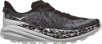 Hoka One One Mens Speedgoat 6 Trail Running Shoes In Black / Stardust