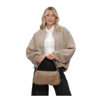 Arma Ahti Woolblend Bomberjack - Dames - Jassen - Beige - Maat: XS Wol
