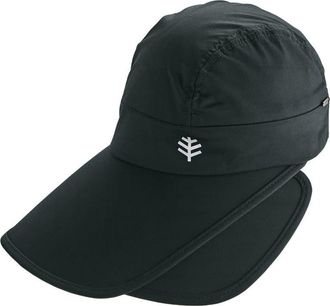 Coolibar Womens Convertible Visor - UPF 50+ Sun Protection - Olivia in Black at Nordstrom, Size Large