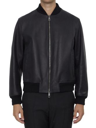 Dolce & Gabbana Black Band Collar Jacket