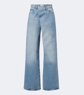 Frame Denim Crossover wide-leg jeans