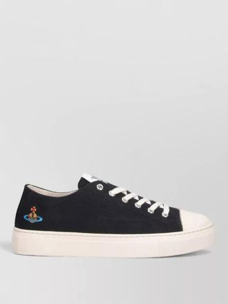 Vivienne Westwood canvas low top sneakers
