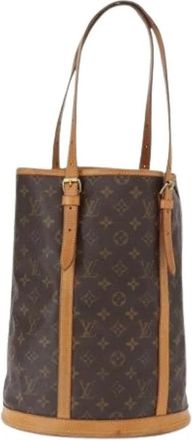 Louis Vuitton Pre-owned Bucket Bag - Dames - Vintage Tas - Bruin - ONE Size - Vintage
