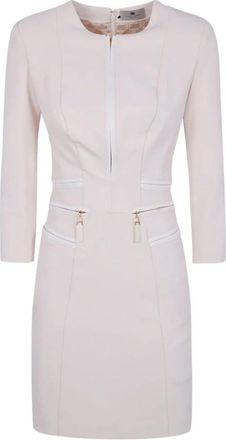 Elisabetta Franchi Mujer, Vestidos, Blanco, Talla: S