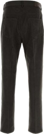 Ferragamo Darkchocolate Trousers - Black