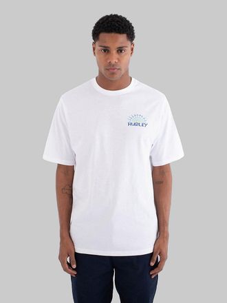 Hurley Hurley Printing Press Forest T-Shirt weiss