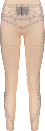 Alberta Ferretti Nauwe Leggings - Dames - Leggings - Roze - S - Broeken