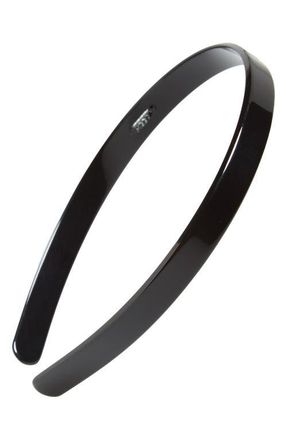 France Luxe Skinny Headband in Black at Nordstrom