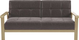 Sit&more 2,5-Sitzer »Billund« Armlehnen aus Buchenholz in natur, verschiedene Bezüge und Farben