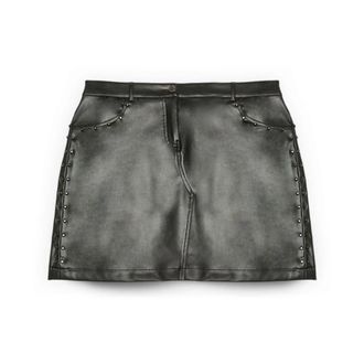 Fiorella Rubino Dames, Rokken, Zwart, Maat: XL Poliester