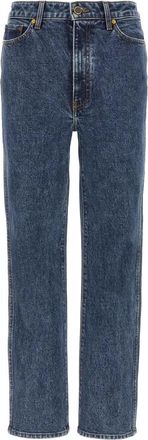 Khaite Dames, Jeans, Blauw, Maat: W25 Katoen