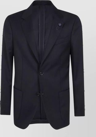 Lardini virgin wool suit jacket