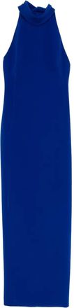 Amsale Abito da sera in crêpe - Blu