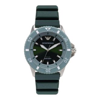 Emporio Armani Accessoires, Heren, Groen, ONE Size, Watches