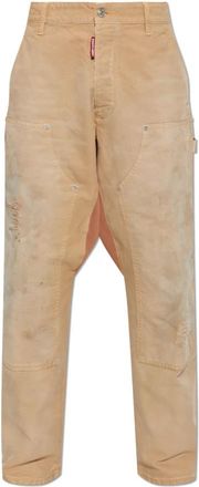 Dsquared2 Pantaloni Cargo - - Trousers - Uomo - Beige - 2XL