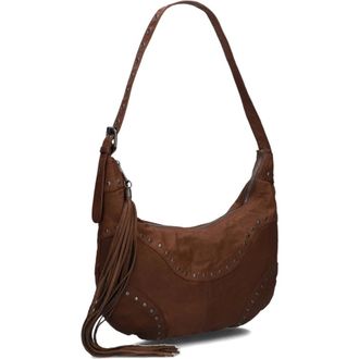 N&uacute;noo Dames, Tassen, Bruin, Maat: ONE Size Wol