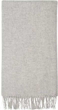 Samsøe & Samsøe Winter Scarves, male, Gray, Size: ONE SIZE Gray Knit Scarf