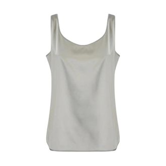 Max Mara Mujer, Camisetas, Gris, Talla: M