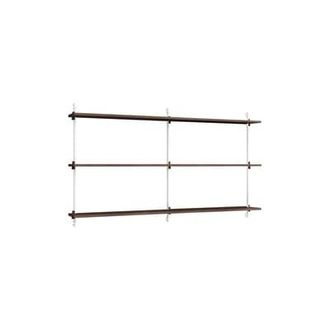 Moebe Shelf Wall Shelving - Brown - Oak veneer MDF