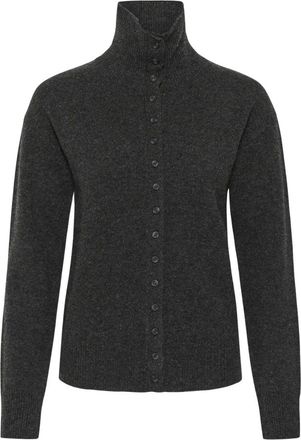 MY ESSENTIAL WARDROBE Tracy Rollneck Cardigan - - Knitwear - Donna - Grigio - L