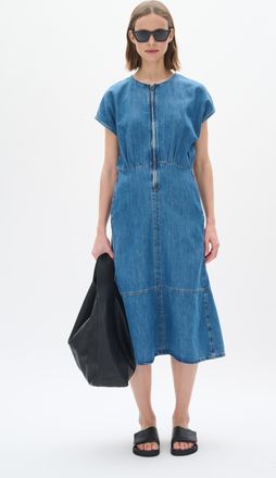 Inwear Denim Jurk Regular fit blue