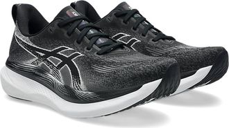 Asics Mens Glideride Max 2 Sneakers In Black/white