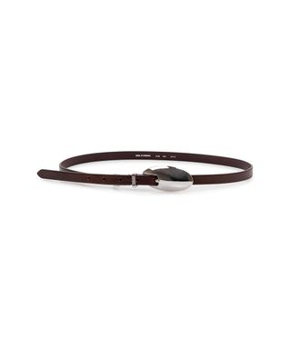 Diesel Brown Logo Buckle Belt