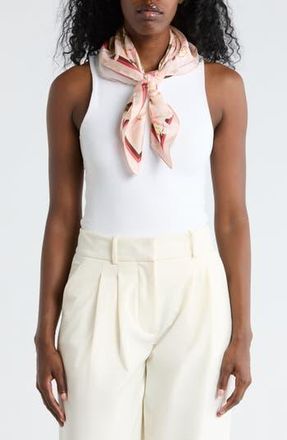 Ted Baker Floral Silk Square Scarf in Pink at Nordstrom Rack