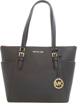 Michael Kors Black Pvc Tote Bag (Pre-Owned)