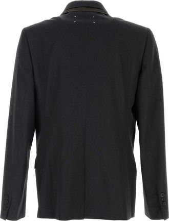 Maison Margiela Darkgreymelange Giacche E Gilet Jacket