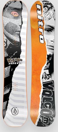 Nitro X Volcom Ripper Youth 2026 Kids Snowboard uni