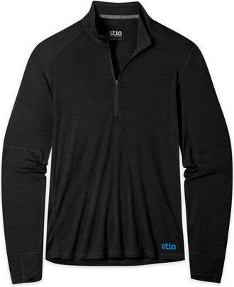 Stio Mens Basis PeakWool Lightweight Half Zip