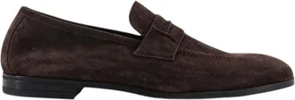 Tom Ford Dark Brown Slip On Loafers
