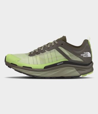 The North Face Mens Vectiv Infinite Trail Shoes In Sharp Green/tea Green