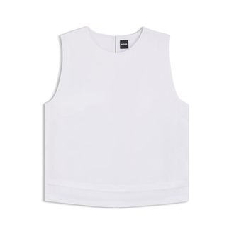BOSS Layered top with open back