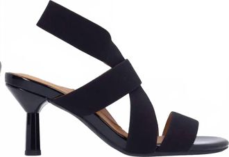 L'Amour Des Pieds WomenS Lunette Ankle Strap Sandal In Black