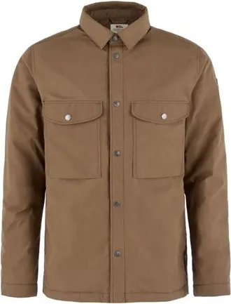 Fj&auml;llr&auml;ven &Ouml;vik Down Shirt Jacket Freizeitjacke f&uuml;r Herren | braun
