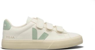 Veja Recife Logo - Dames - Sneakers - Wit - 36 EU - Leer - Schoenen