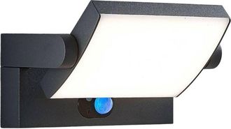 Lindby Lindby L&aacute;mpara Solar Exterior sherin En Negro De Aluminio