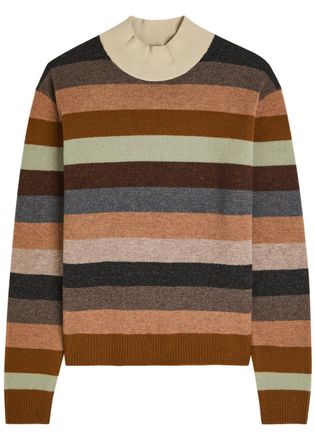 Tory Burch Striped Wool top - Multicoloured - M (UK12 / M)