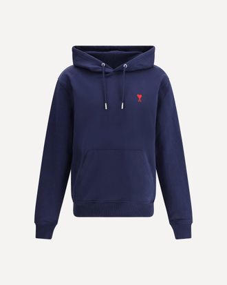 Ami Logoed Hoodie Male XS