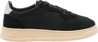 Autry Black Medalist Low Sneakers
