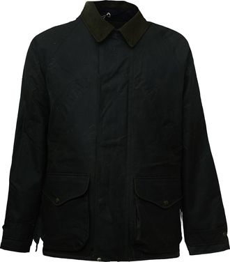 Manifattura Ceccarelli Waxed Cotton Wool-Lined Caban Coat