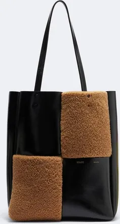 Khaite Bolso Zoe Medium de borrego y piel