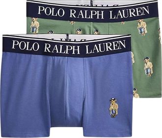 Polo Ralph Lauren Boxershorts 2-Pack - Heren - Ondergoed - Veelkleurig - Maat: S Katoen