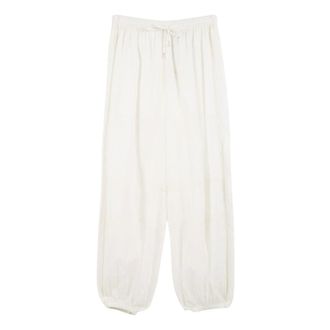 Twinset Tapered Trousers, female, White, Size: XS Long Trousers