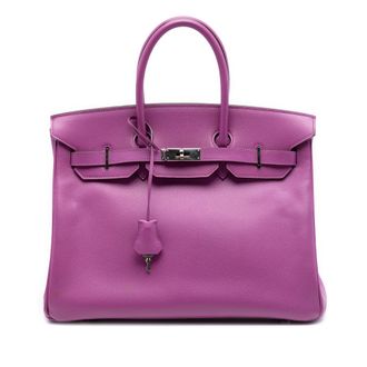Herm&egrave;s Anemone Epsom Birkin Retourne 35